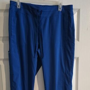 Women Royal Blue Scrub Pants